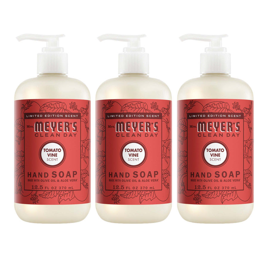 14bd7760-8ce0-5874-b427-6d625be112fe.jpg Tomato Vine Liquid Hand Soap 3-count Bundle - Image 1