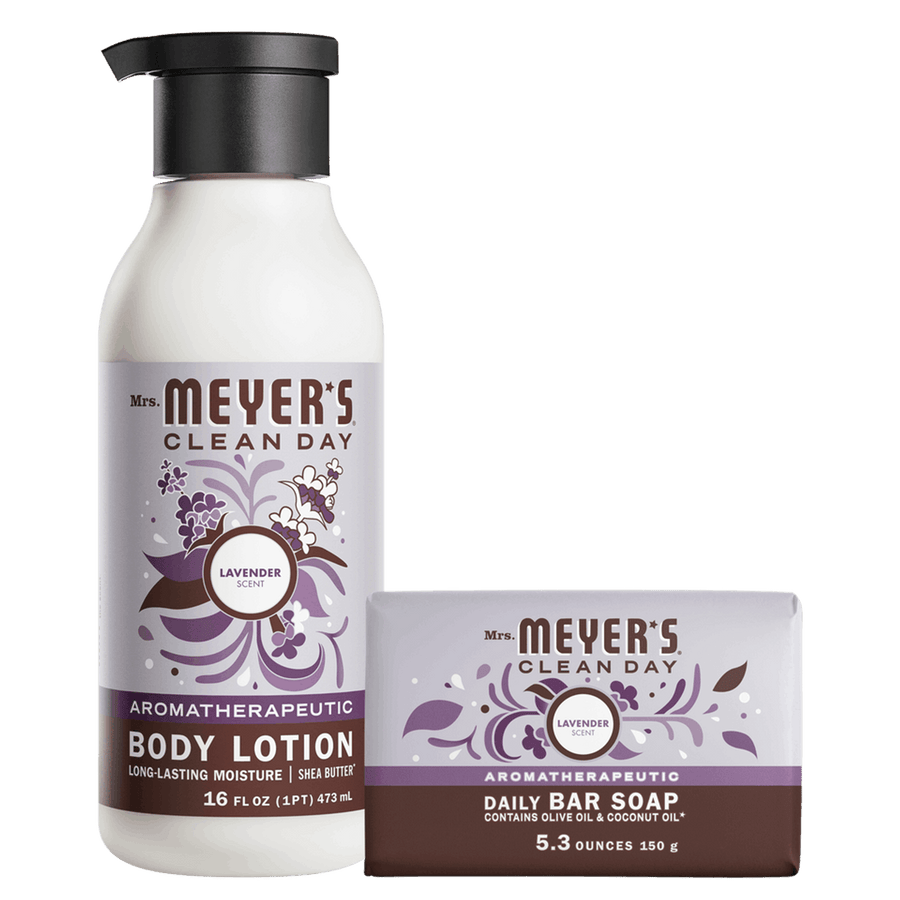 6dcca4e6-1073-58ce-82ab-00e59464ee21.png Lavender Bar Soap & Body Lotion Set - Image 1