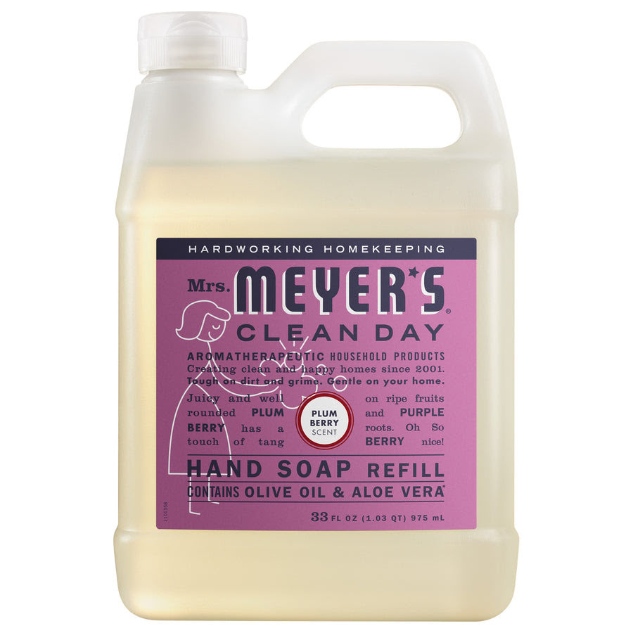 7911b14d-54a6-506e-b9e0-a4342baa3d1e.jpg Plum Berry Liquid Hand Soap Refill - Image 1