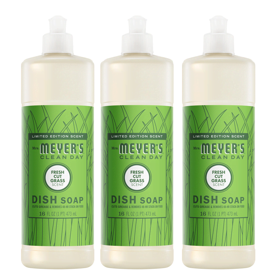 ddb42662-7d41-544b-b9c8-6303b6ab7b44.png Fresh Cut Grass Dish Soap 3-count Bundle - Image 1