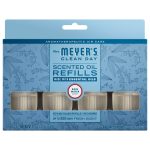 Rain Water Plug In Scented Oil Refill, 4-Pack